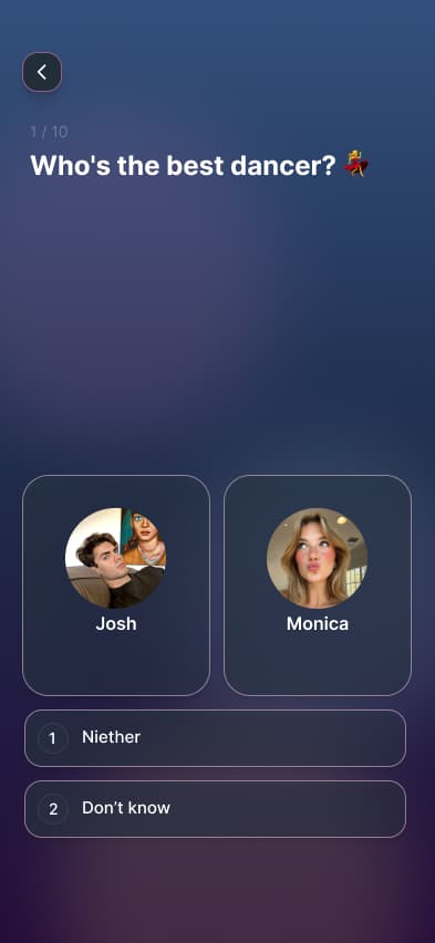 App screenshot